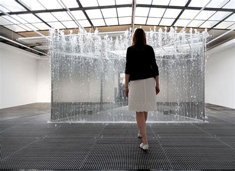Mesmerizing Interactive Wall Of Water