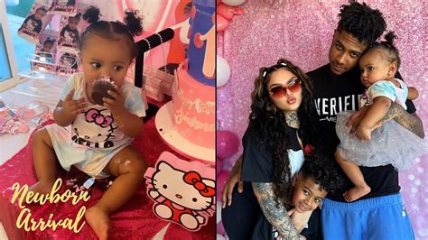 Blueface And Jaidyn Alexis Host Daughter Journeys 1st B Day Party 🎂
