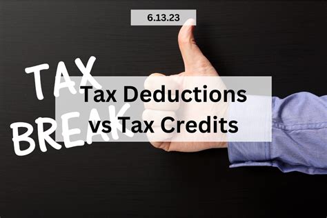 Tax Deductions Vs Tax Credits John Mccarthy Cpa