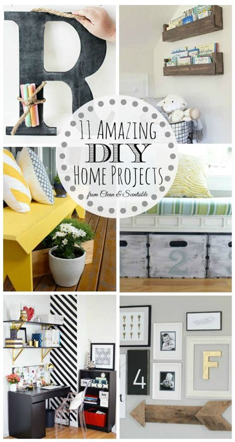 11 Diy Home Projects Clean And Scentsible