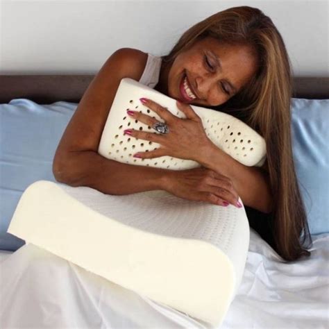 Latex Contour Pillow Premium Natural Latex Free Delivery