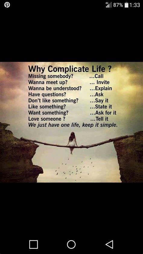 Pin By סילבי שרפי On מחאה Why Complicate Life Life One Life