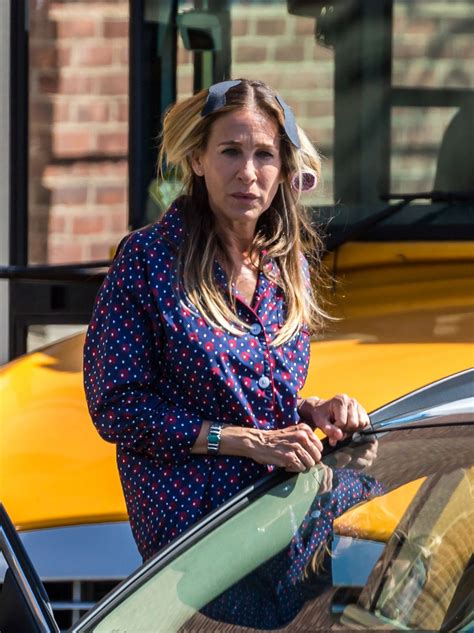 Sarah Jessica Parker On The Set Of Divorce 2 In New York