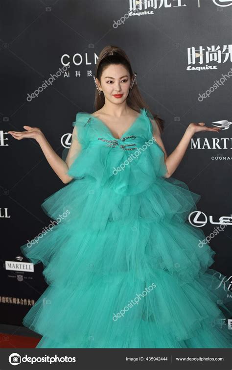 Chinese Actress Zhang Yuqi Also Known Kitty Zhang Attends Annual