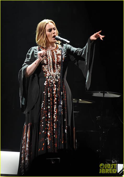 Adele Celebrates Pride At Glastonbury Festival 2016 Photo 3692209 Adele Photos Just Jared