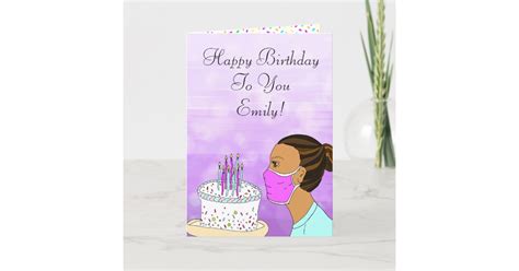 Coronavirus Birthday Wishes Card