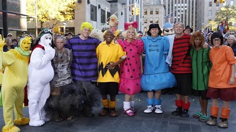 Good Grief The Today Gang Goes Peanuts For Halloween Today Show