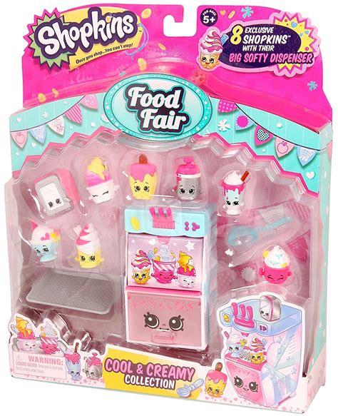 Shopkins Season 3 Food Fair Pack Cool And Creamy Collection Only 5