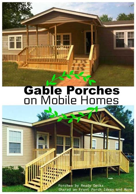 Porch Designs For Mobile Homes Photos And Ideas For You Mobile Home