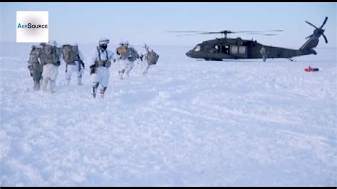 Us Army Paratroopers In Arctic Alaska Youtube