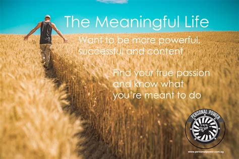 To Living a Meaningful Life and Finding Your Purpose | Trainer and ...