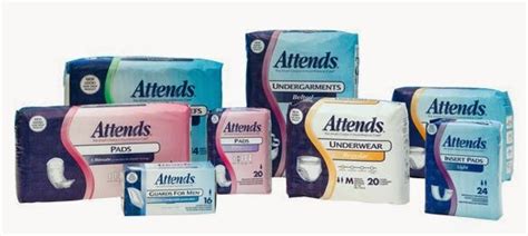 Samples include different poise® incontinence liners and pads. The CareGiver Partnership: Samples of Attends Incontinence ...
