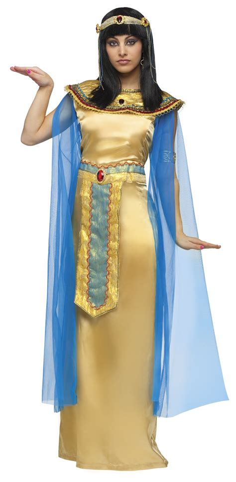 Golden Goddess Cleopatra Adult Costume Mr Costumes