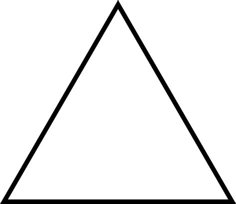 Triangular Clipart Equilateral Triangle Picture 1721013 Triangular