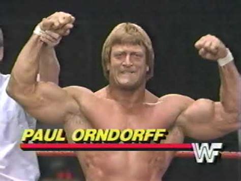 Discover information about paul orndorff and view their match history at the internet wrestling database. WWF Classics (Paul Orndorff In Action and a Tag Team Match) - YouTube