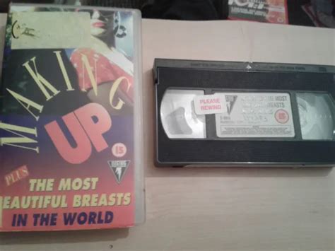 Making Up The Most Beautiful Breasts In The World Rare Pal Vhs Tape Vintage 1215 Picclick
