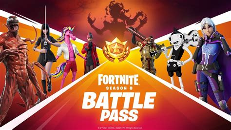 Whats In The Fortnite Chapter 2 Season 8 Battle Pass All Tiers And