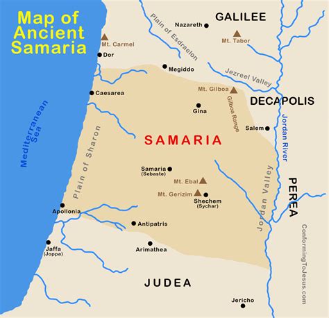 Samaria Era Capital De Israel