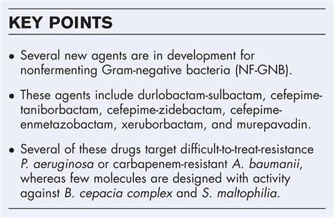 Antibiotic Therapy For Nonfermenting Gram Negative Bacilli I