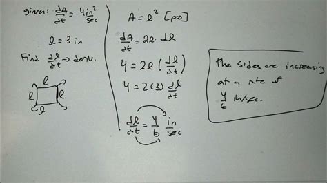 Ab Related Rates Day 1 Part 2 Youtube