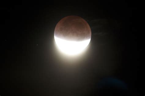A lunar eclipse happens when the moon moves into the earth's shadow, which blocks the sun's light. Total Lunar Eclipse 10th December 2011 | Communicate Science