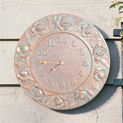 Whitehall Products Rose Clock And Reviews Wayfair