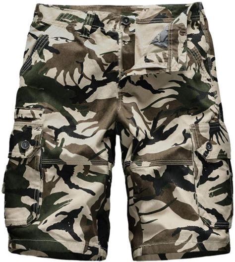 Camouflage Camo Cargo Shorts Men 2020 Summer Casual Shorts Male Loose