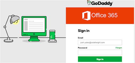 Simple Steps To Log In To Godaddy Through Office 365