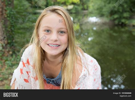 Portrait Pretty Teen Image And Photo Free Trial Bigstock