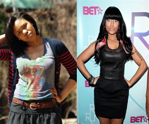 Nicki Minaj Before And After Full Body
