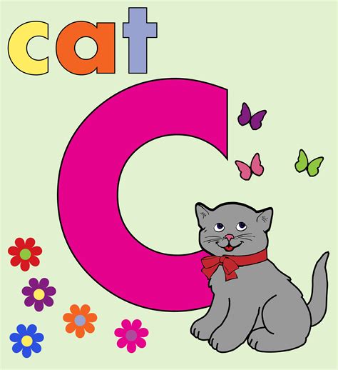 Your alphabet stock images are ready. Clipart - Cat Alphabet Letter C