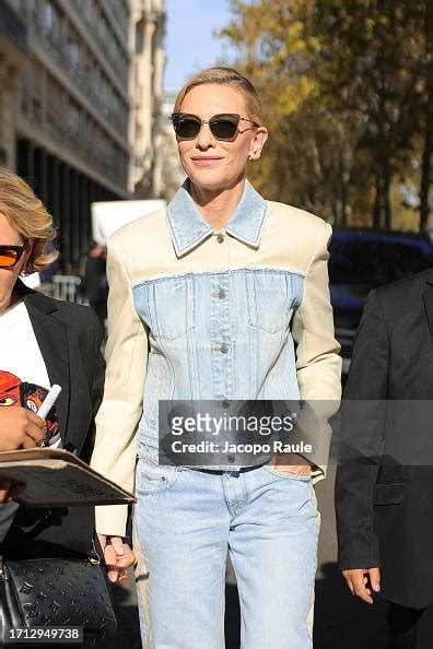 Cate Blanchett Attends The Stella Mccartney Womenswear Springsummer