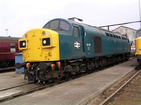 40135 At Crewe Works British Rail Locomotive Diesel Locomotive