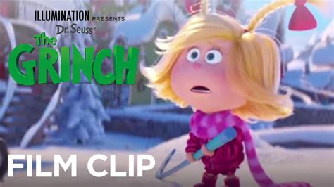 The Grinch Cindy Lou Crashes Clip Illumination Youtube