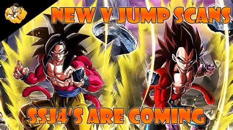 I think i made it pretty well. December V Jump Scans SSJ4 Goku Vegeta Dragon Ball Legends ...