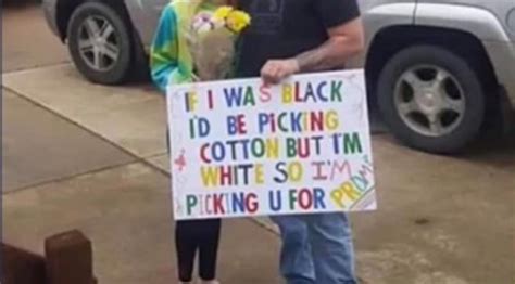 Prom Proposal Ohio Students Racist Sign Condemned Has Been Condemned