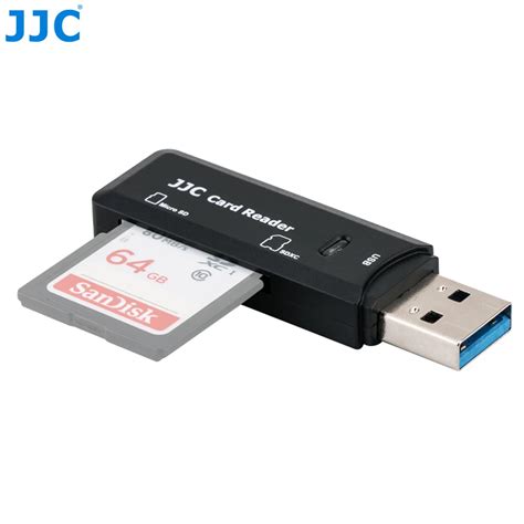 Jjc 5gbps Usb 30 Camera Memory Card Reader Sdmicro Sdtfsdhcsdxc