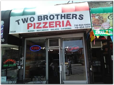 Two Brothers Pizza Restaurant In The Bronx Official Menus And Photos