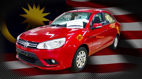 Top-end 2016 Proton Saga seen undisguised; launches in 2016