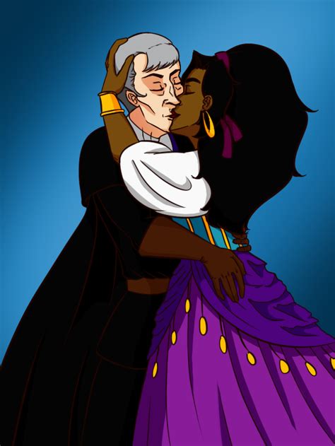Frollo And Esmeralda By Jeanmarie95 On Deviantart