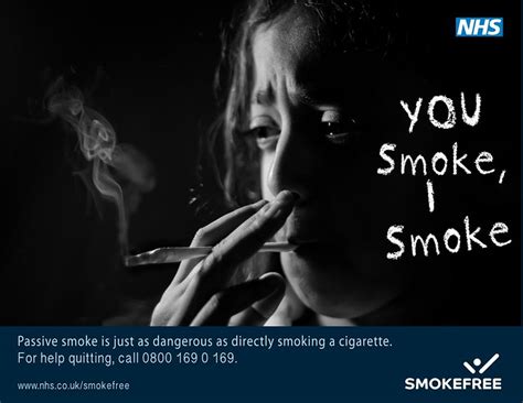 Passive Smoking Campaign Poster Nhs No 1 Flickr Photo Sharing