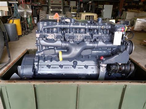 Complete Cummins Nhc 250 855ci Diesel Engine Midwest Military Equipment