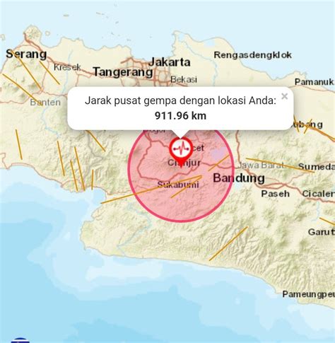 Gempa Bumi Hari Ini Di Cianjur Getaran Sampai Ke Subang Pasundan Ekspres