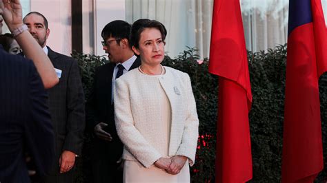 Taiwans Top Diplomat In Washington Walks A Delicate Line The New