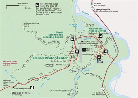Map Of Denali Park Junkiepark Junkie