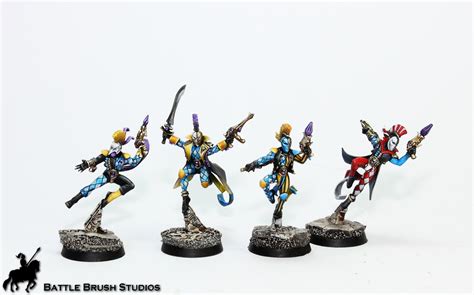 Battle Brush Studios Showcase Harlequins