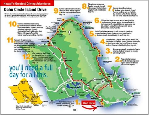 Driving Map Of Oahu This Is One Of 5 Hawaii S Greatest Driving