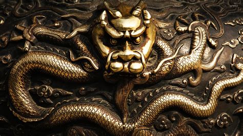 Gold Dragon Wallpapers Wallpaper Cave