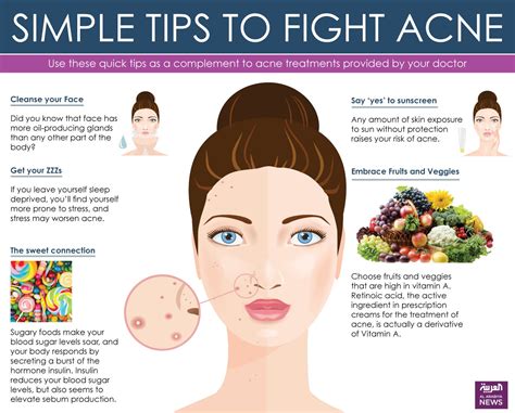Fight Acne With Food And Lifestyle Changes Al Arabiya English