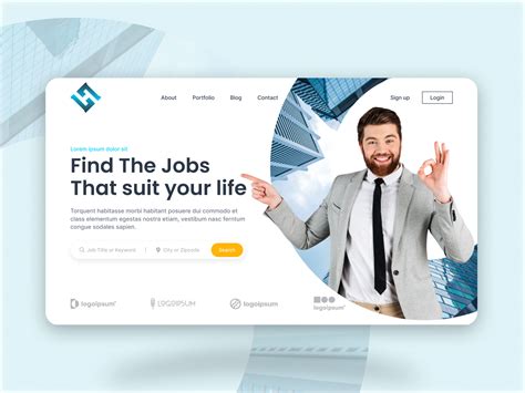 Job Portal Website Design By Abir On Dribbble